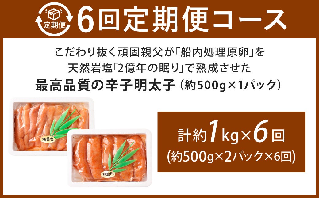 こだわり抜く頑固親父が「船内処理原卵」を天然岩塩「2億年の眠り」で熟成させた最高品質の辛子明太子