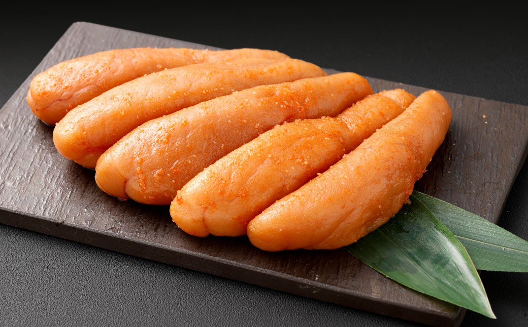 こだわり抜く頑固親父が「船内処理原卵」を天然岩塩「2億年の眠り」で熟成させた最高品質の辛子明太子