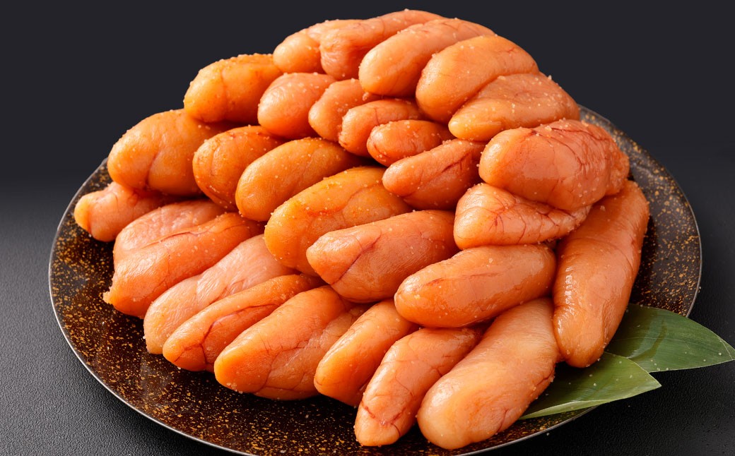 こだわり抜く頑固親父が「船内処理原卵」を天然岩塩「2億年の眠り」で熟成させた最高品質の辛子明太子