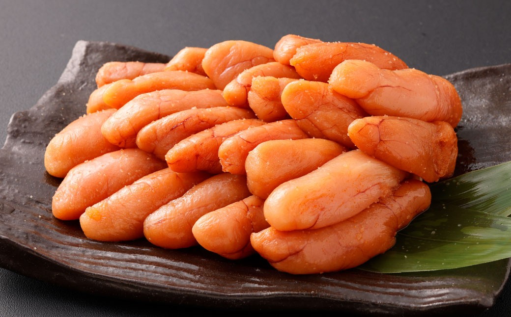 こだわり抜く頑固親父が「船内処理原卵」を天然岩塩「2億年の眠り」で熟成させた最高品質の辛子明太子