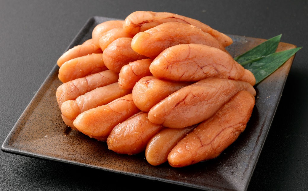 こだわり抜く頑固親父が「船内処理原卵」を天然岩塩「2億年の眠り」で熟成させた最高品質の辛子明太子