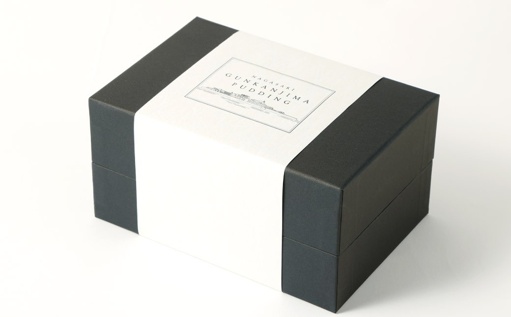 軍艦島ぷりん プレーン 5個 化粧箱入り