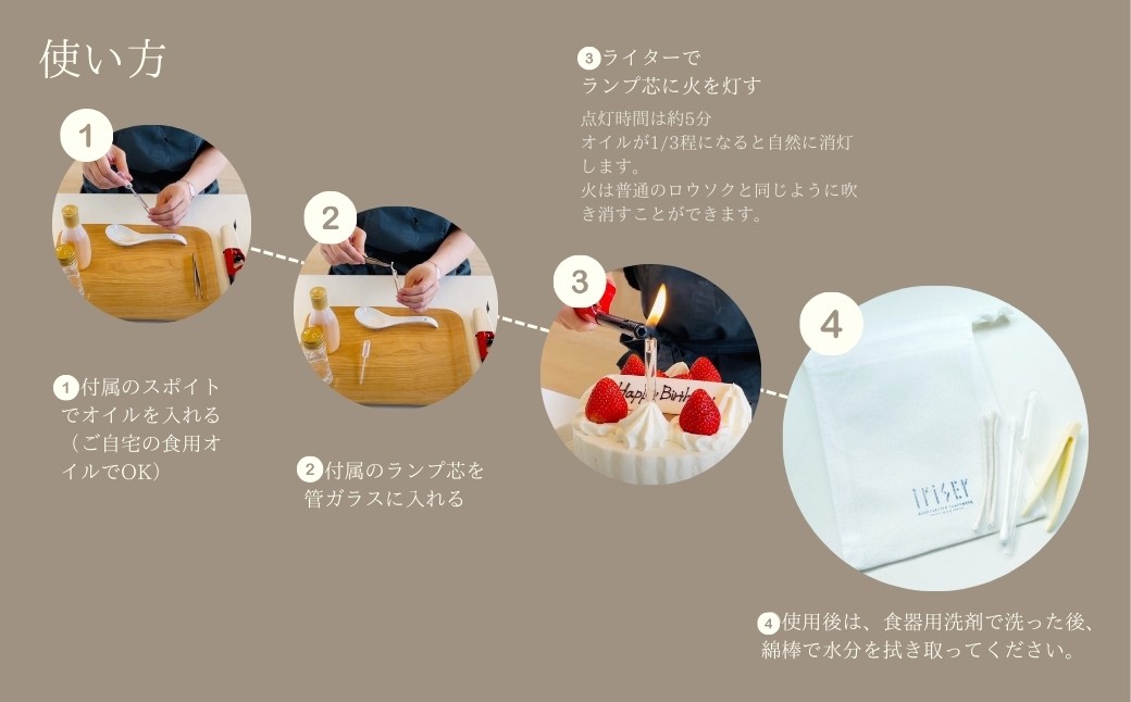 iriser(イリゼ)ガラスのキャンドル フロスト | ガラス キャンドル ギフト プレゼント お祝い 雑貨 おしゃれ かわいい