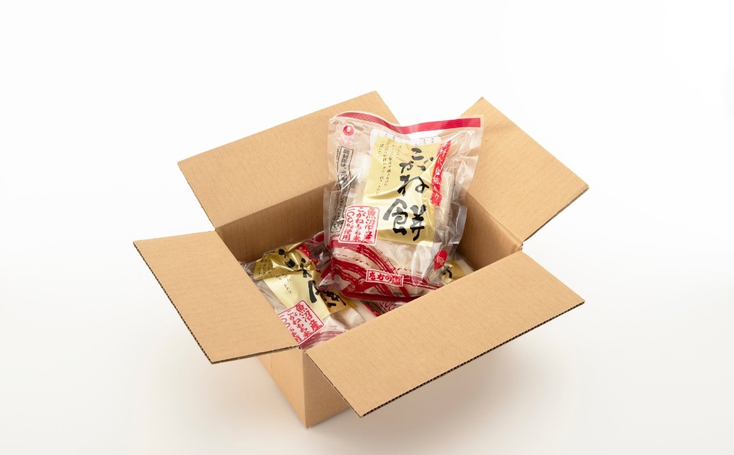 リピーター続出！ 最高級のもち米品種「こがねもち」を使った魚沼産の切り餅 