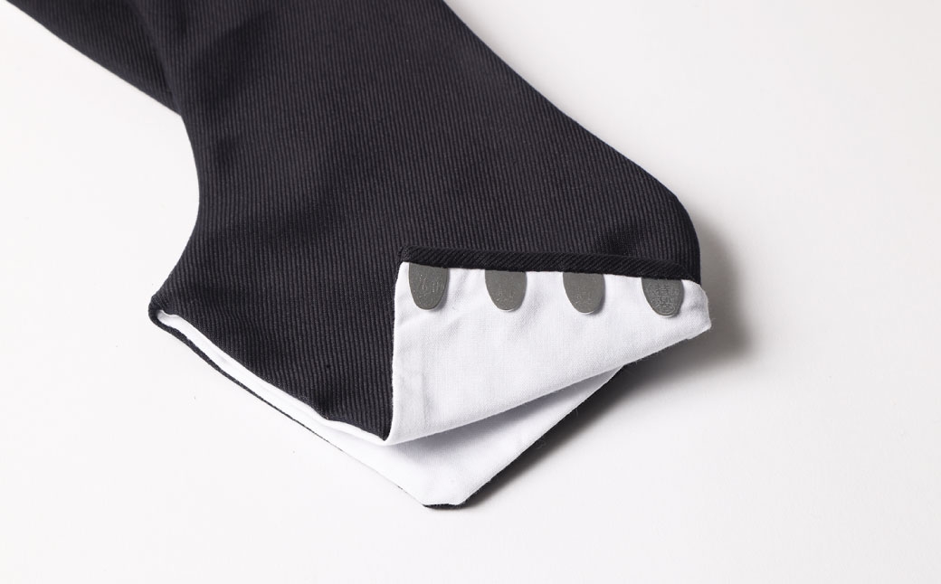 雲才足袋四枚馳白底【25.0cm】