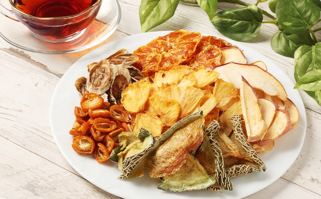 青果店が作った旬の完熟・無添加ドライフルーツ 6種 計約120g