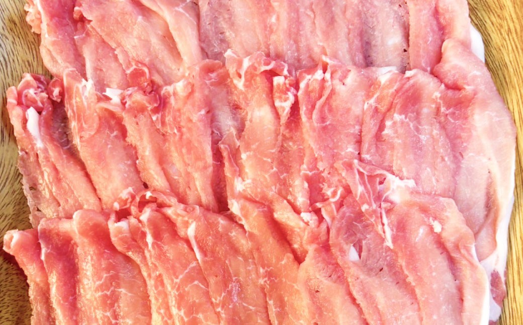 【愛媛県産】 豚肉 ロース スライス 500gずつ小分け 約1.5kg (751)