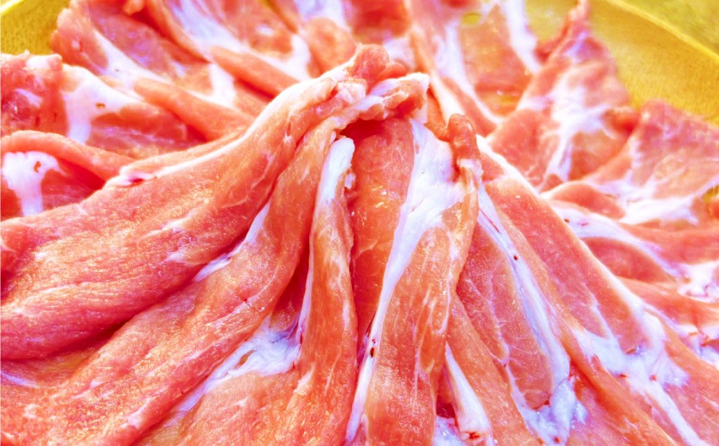 【愛媛県産】 豚肉 肩ロース スライス 500gずつ小分け 約1kg （755）