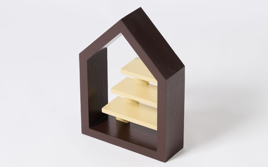 お気に入りの雑貨を飾れる