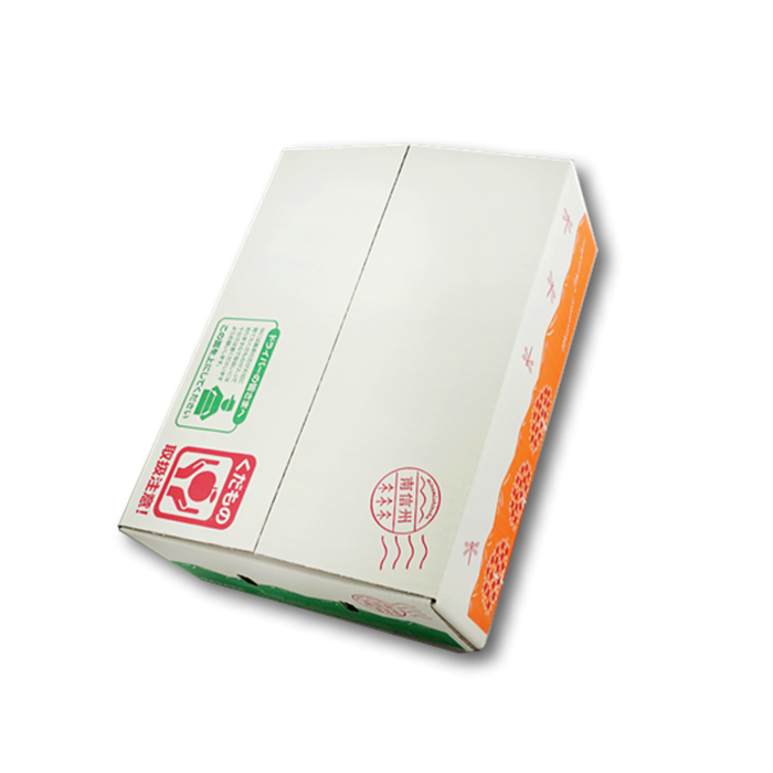 かわいい段ボールでお届けします♪