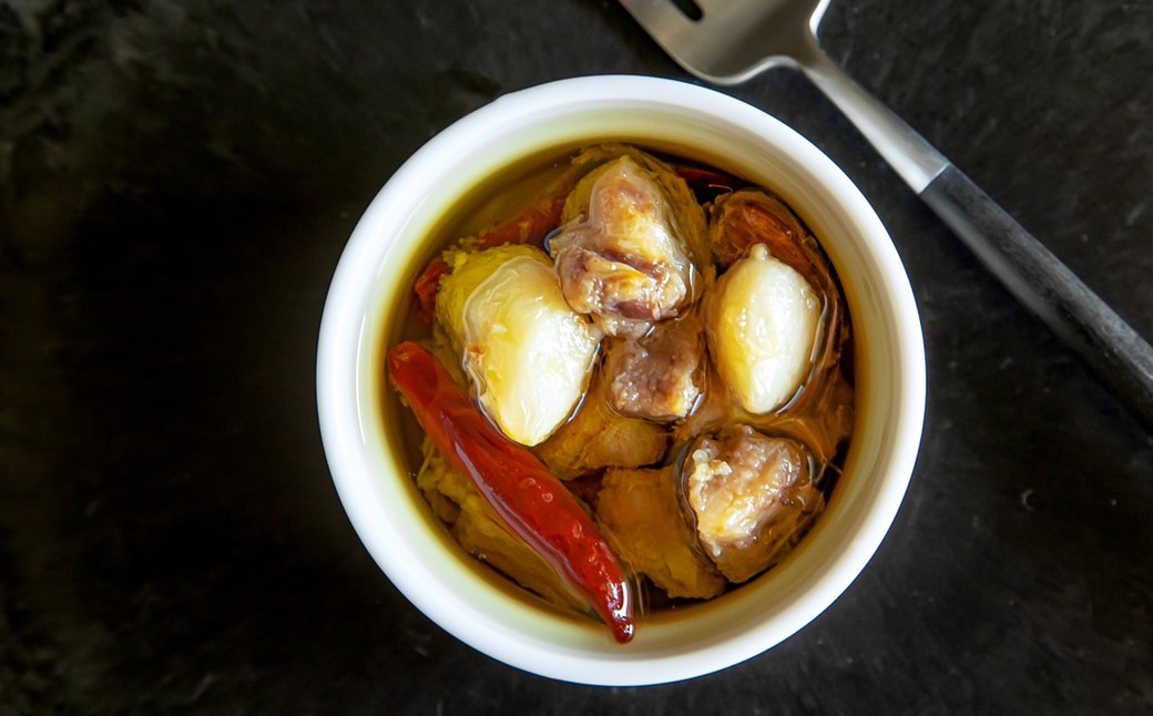 Raygancho （赤エイのアヒージョ） Blue 80g×1本 セット