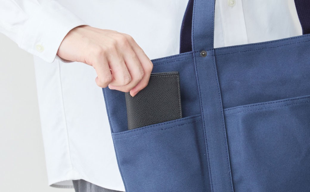 6ポケット 帆布トート