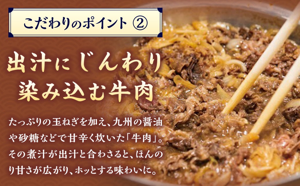 【定期便5カ月】 資さん肉ごぼ天うどん(5人前)×5回