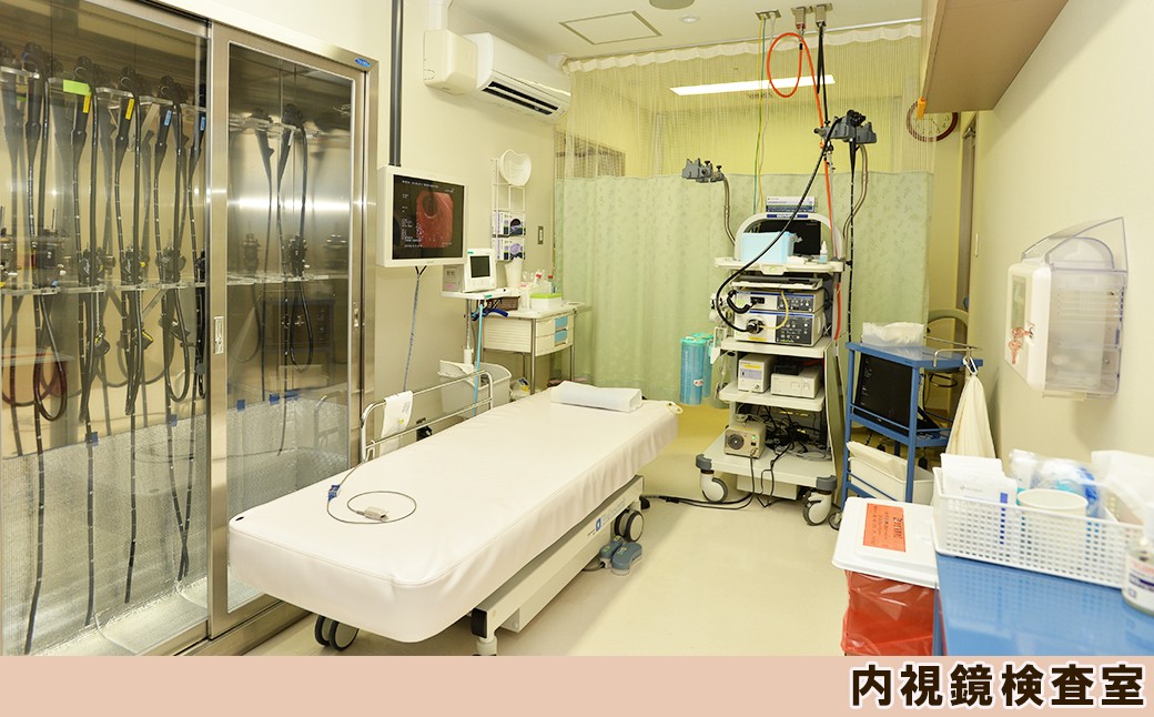 「上部消化管内視鏡検査」は、一般に胃カメラと言われている検査ですが、胃だけでなく、食道、十二指腸の一部も観察します。