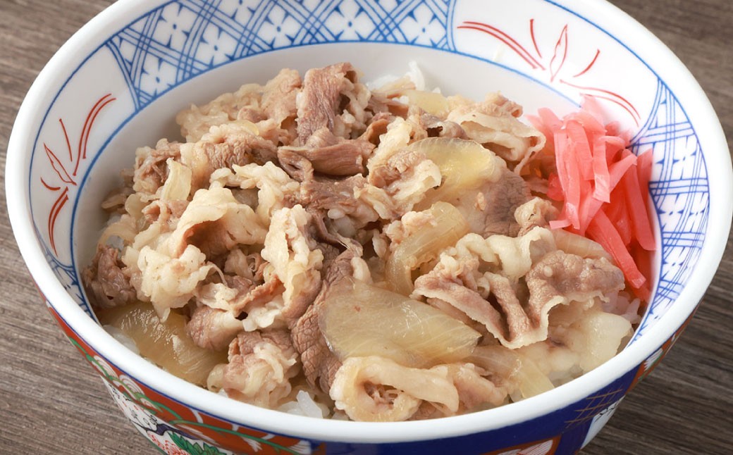 牛丼の具と牛すじ煮込みの食べ比べセット 各3パック 計6パック