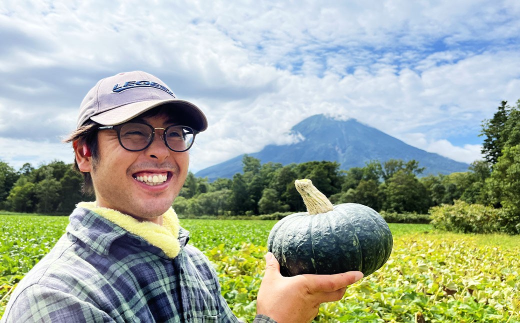 北海道産かぼちゃ（ブラックのジョー） 約5kgセット 山田農場