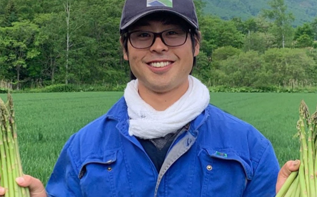 北海道産露地栽培アスパラガス M～2L 約1kg