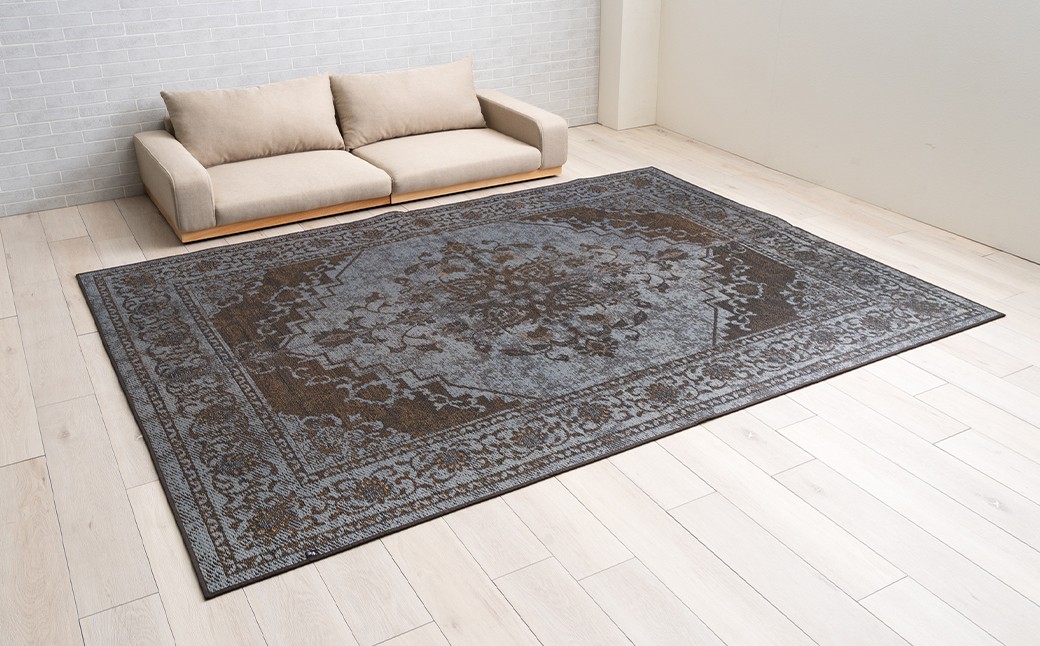 人気の復刻いぐさラグ いぐさラグ DXヒストワール 95cm×150cm BE（ベージュ）