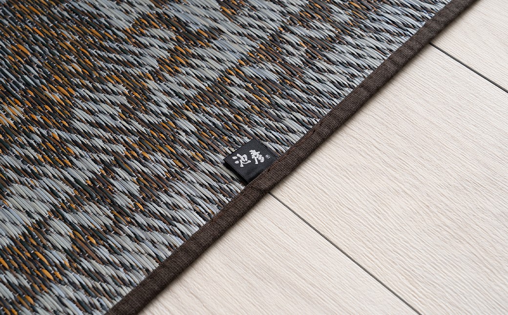 人気の復刻いぐさラグ いぐさラグ DXヒストワール 95cm×150cm BE（ベージュ）