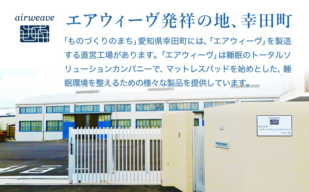 エアウィーヴ 01 ダブル × ピロー  S-LINE セット