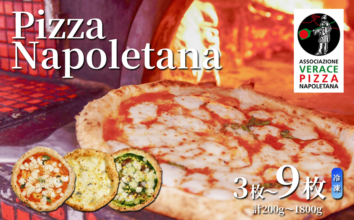 冷凍ナポリピッツァ3種各2枚