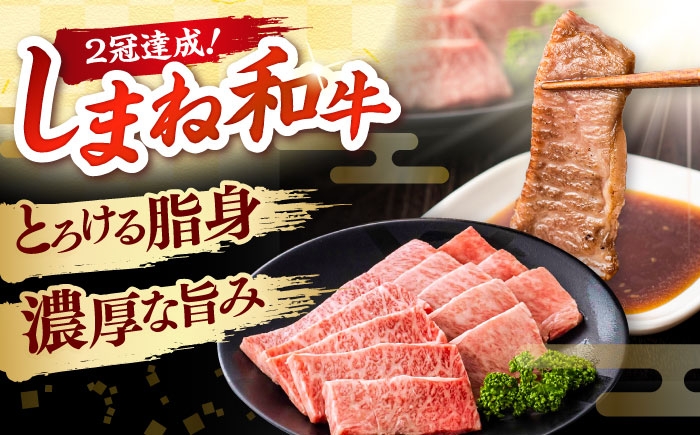 牛肉 焼肉 しまね和牛 和牛 国産 スライス 黒毛和牛 BBQ ギフト ご褒美