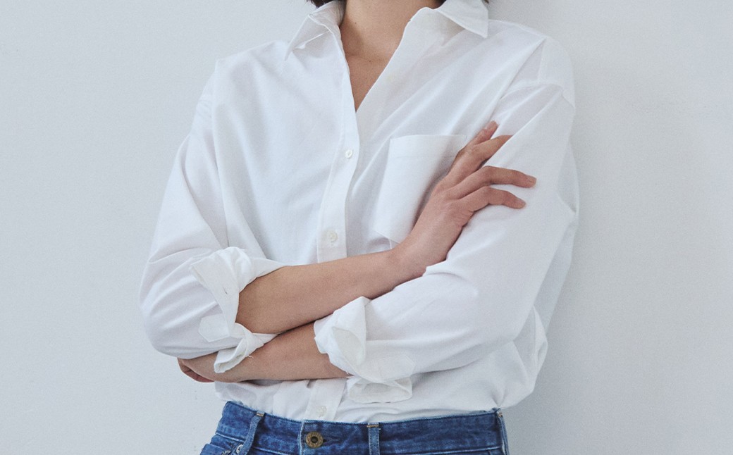 【選べるサイズ】 プレミアムオックスフォードシャツ／レディース （サイズ：36／38／40／42）