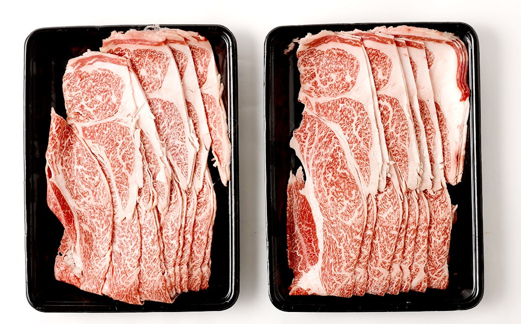 くまもと黒毛和牛プレミアム和王 すき焼き用(肩ロース) 計約800g