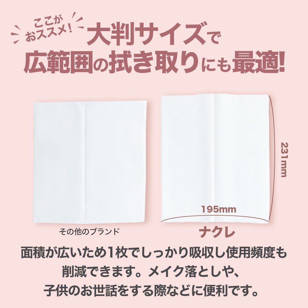 肌に優しくて丈夫！