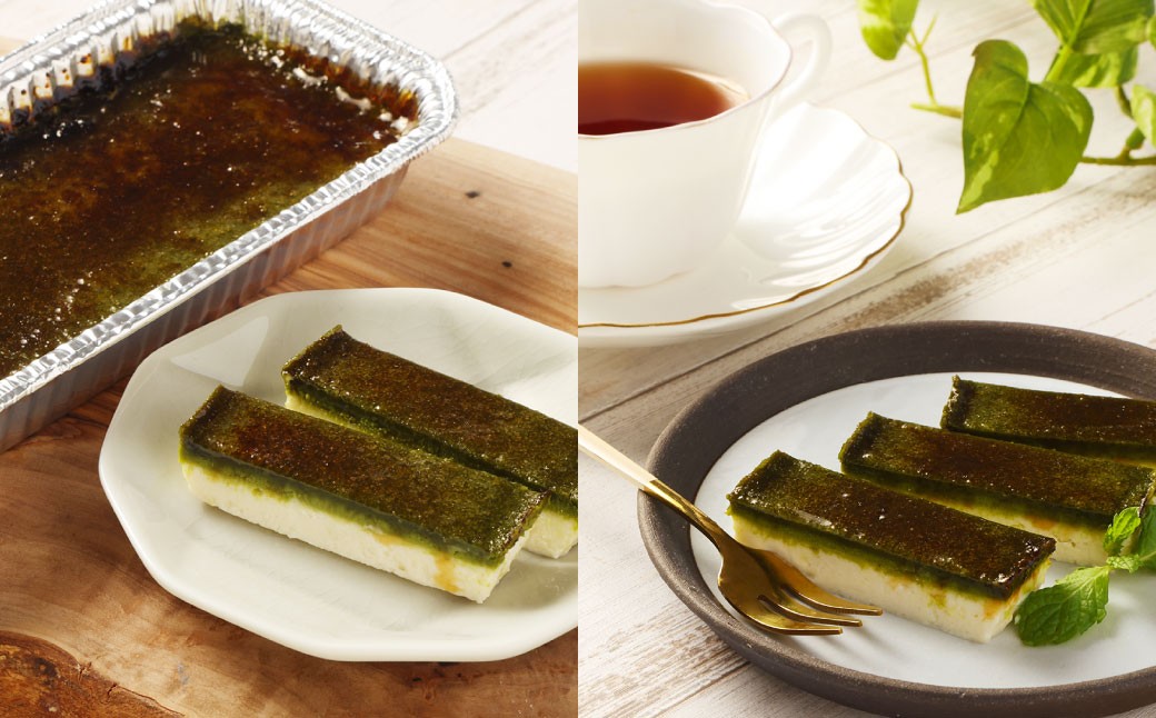 【6回定期便】カタラーナセット(プレーン・夕張メロン・酒粕 抹茶) 約600g(約150g×4個)