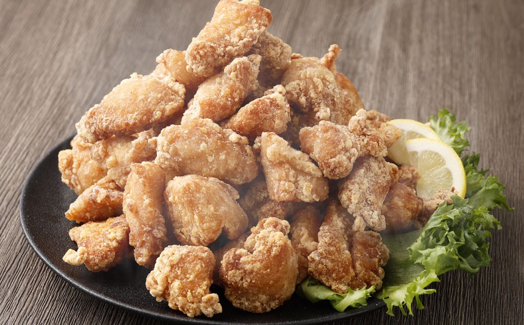 【訳あり】 くまから本舗の国産鶏から揚げ 約200g×5パック