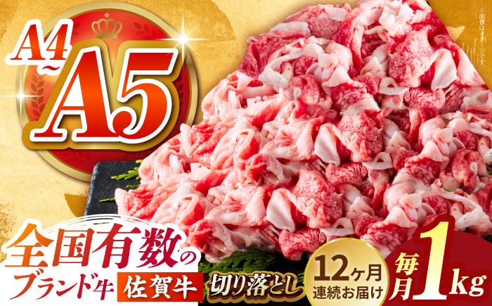佐賀牛 すき焼き しゃぶしゃぶ 切落とし 切り落し 牛肉 和牛 黒毛和牛 小分け 冷凍 きりおとし 佐賀 佐賀県 