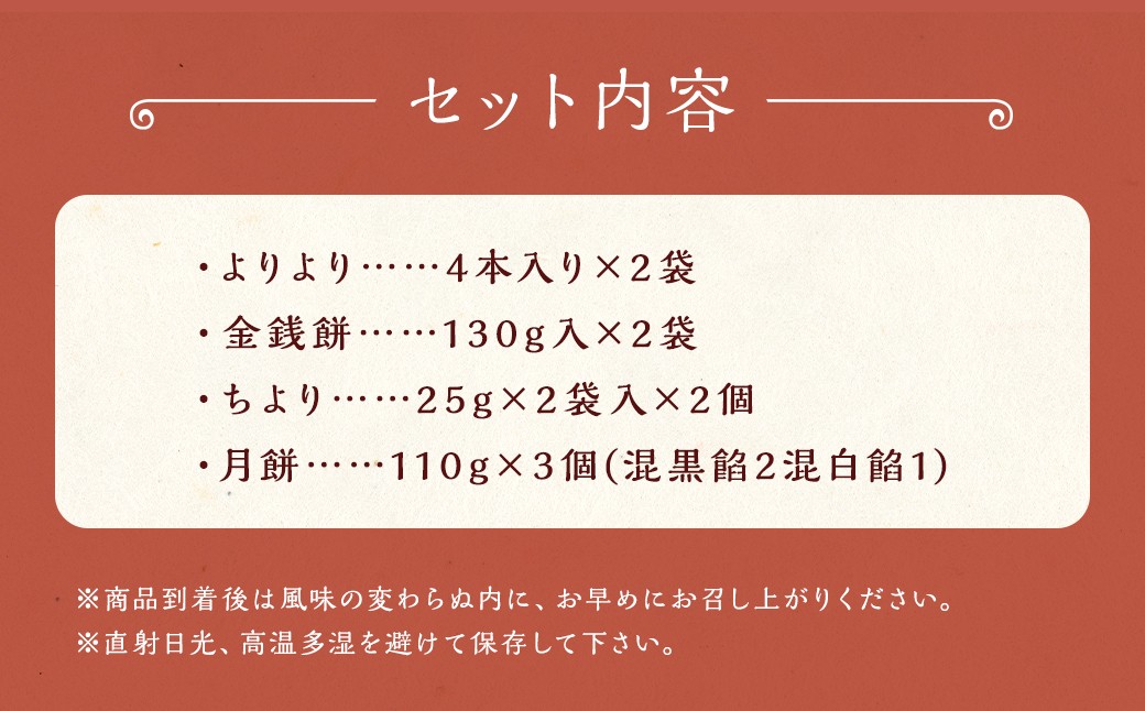 萬順のとりどりセット