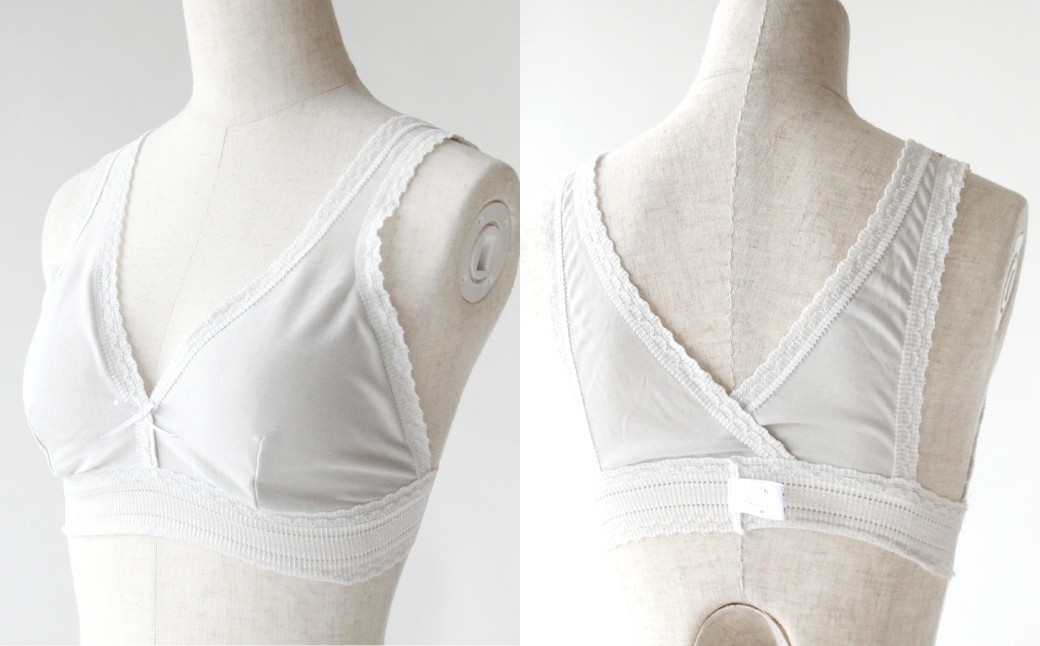 シルク／ソフトブラ　グレー