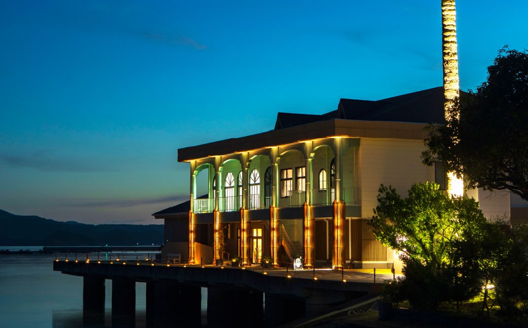 天草浜辺の宿 美波 月うさぎ あわびコース ペア宿泊券