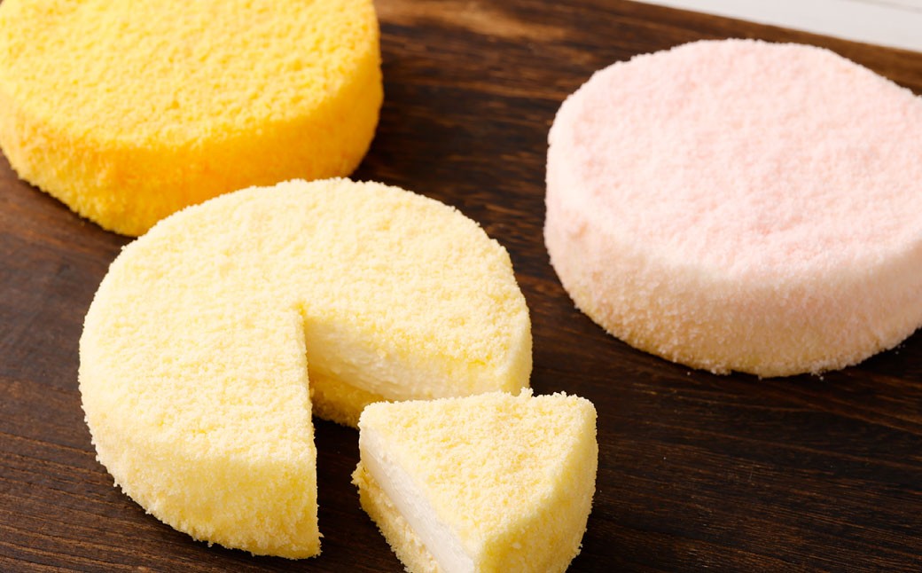 【3回定期便】北海道フロマージュ3種セット（プレーン・アップル・メロン） 約1.05kg（約350g×3個）