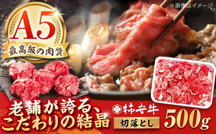 A5 牛肉 切り落とし 500g 国産 牛肉 和牛 すき焼きしゃぶしゃぶ 