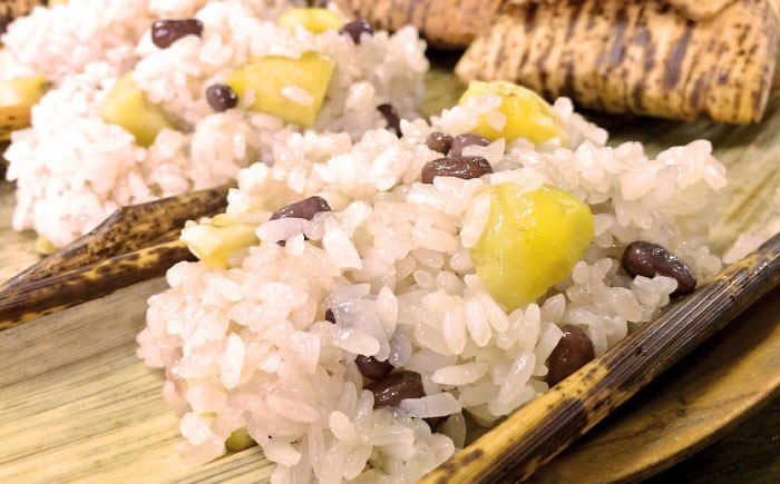 栗 おこわ もち米 赤飯 秋 食品