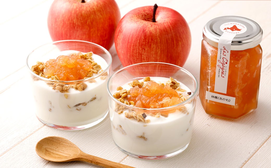 江崎エコファームさんのあかねジャム（りんごジャム）170g×2個【B132】