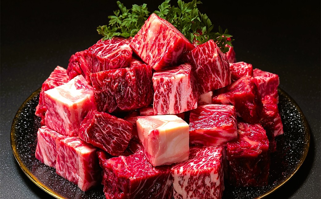 【訳あり】【A4～A5】 長崎和牛 サイコロステーキ 約800g （約400g×2パック）