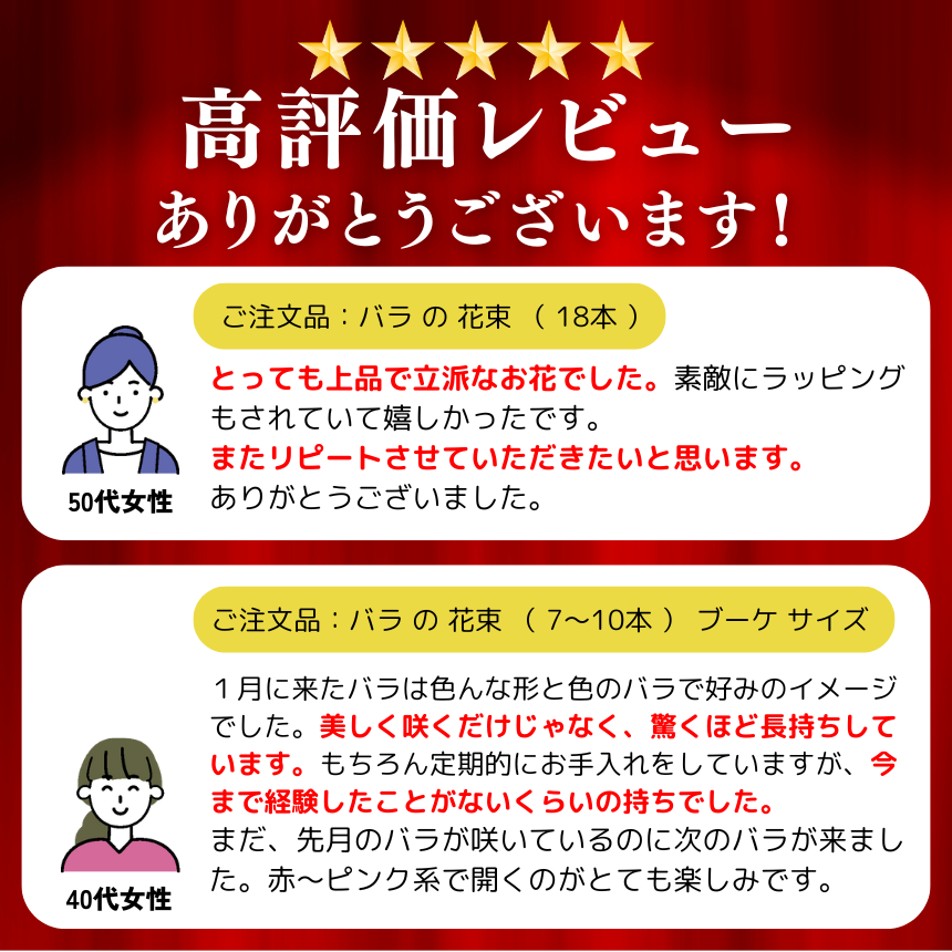 手作りリボンを使った豪華ラッピング仕様