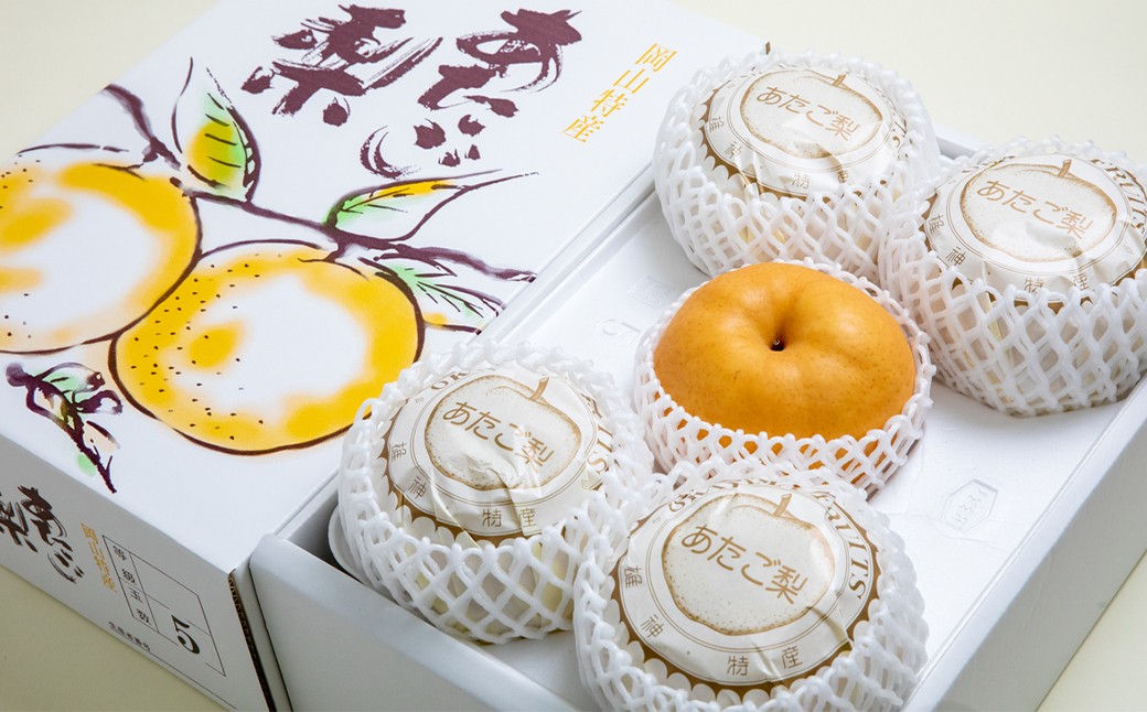 あたご梨 3～9玉 約4kg 家庭用