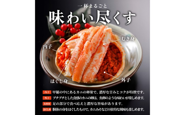 E25-018 甲羅盛り かに セコガニの甲羅盛 鳥取から直送！ 15個入り