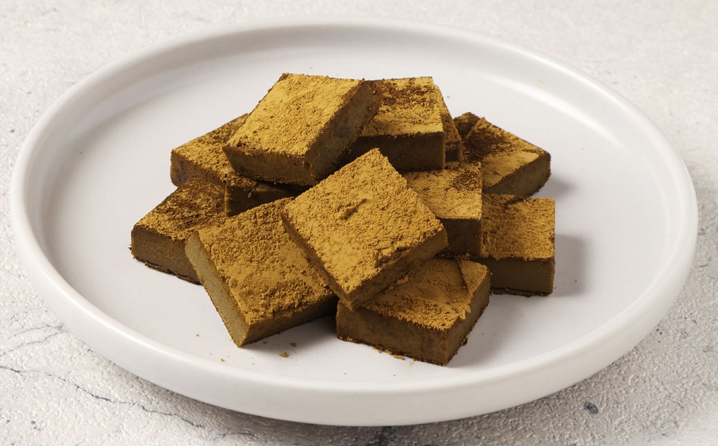 《冷凍》 北海道生チョコレート （ほうじ茶） 約500g （約100g×5箱）