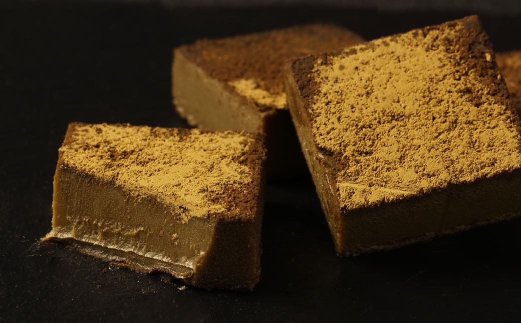 《冷凍》 北海道生チョコレート （ほうじ茶） 約500g （約100g×5箱）