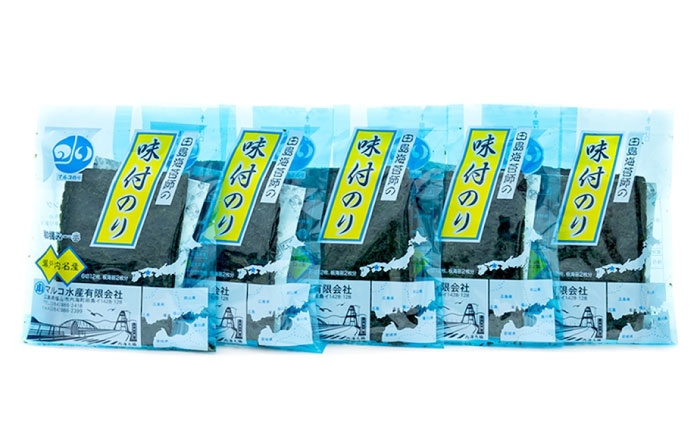 味付け海苔 田島海苔師の味付のり 5袋入り