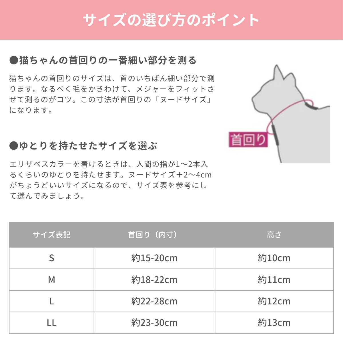 ぽぽねこ 軽くて柔らかい猫用エリザベスカラー