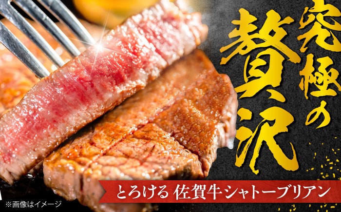 【全5回定期便】総計 3kg 佐賀牛 （シャトーブリアン & ヒレ 各 600g）（2ヵ月に1回お届け）