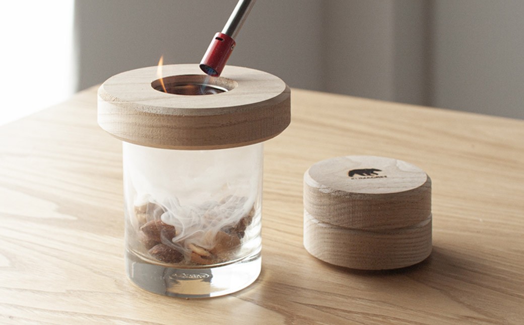 くりのグラススモーカー 直径10cm