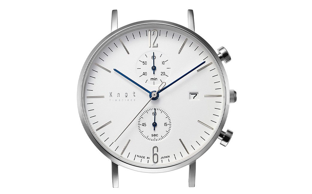 クラシックシリーズ クロノグラフ シルバー×ホワイト （CC-39SVWH1）